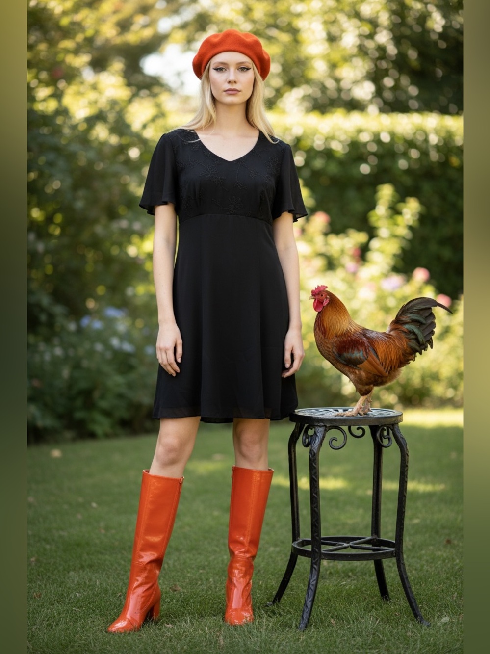 Molly Malloy vintage 80s beaded party cocktail dress